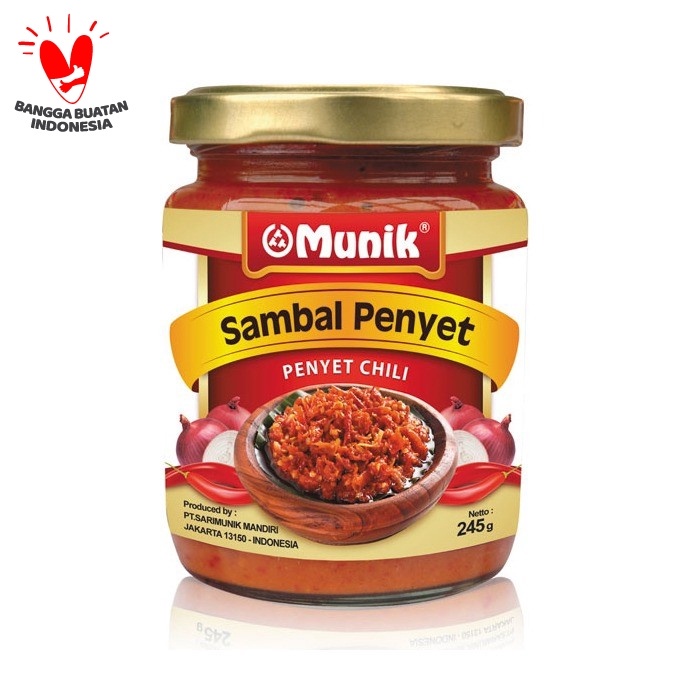 

Munik Sambal Penyet 245 Gr 002