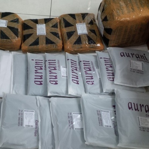 Celana Wanita Size L / Celana Kerja Wanita Pinggang Karet / Celana Kerja Syakira Karet