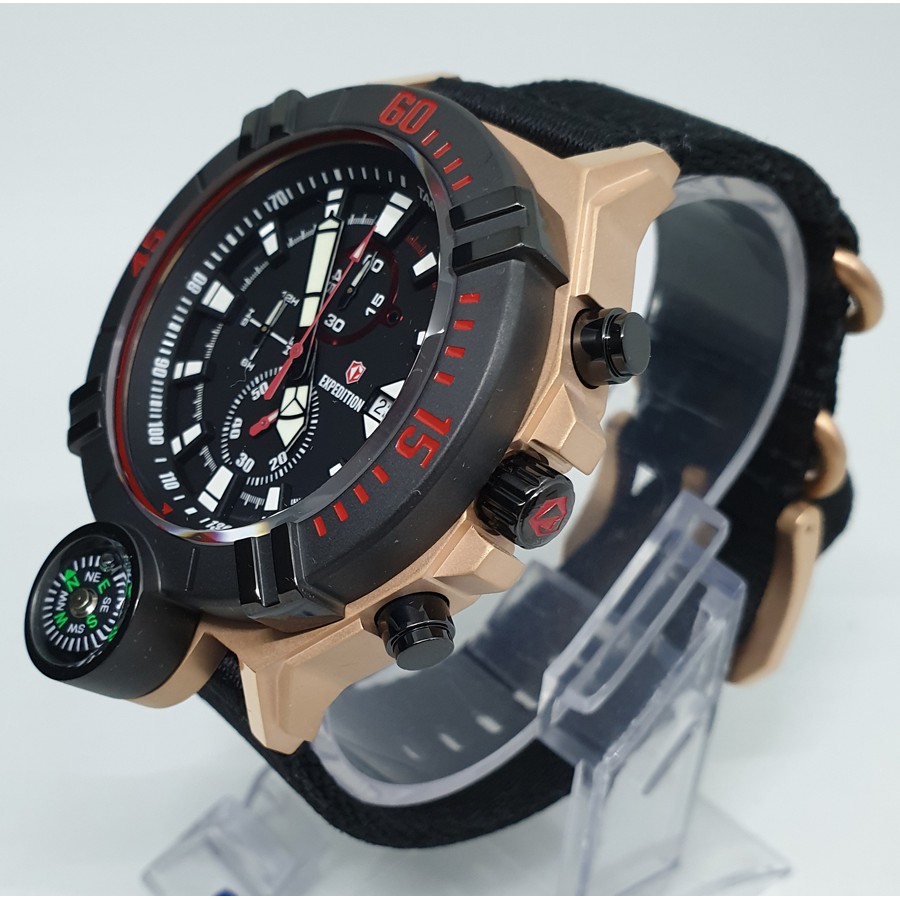 Expedition E6772 Kompas Jam Tangan Pria Original