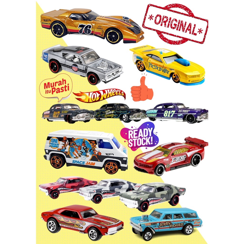 Hot Wheels Murah Chevy Chevrolet Impala Nova Wagon Gasser Camaro Bebas Pilih Varian Original