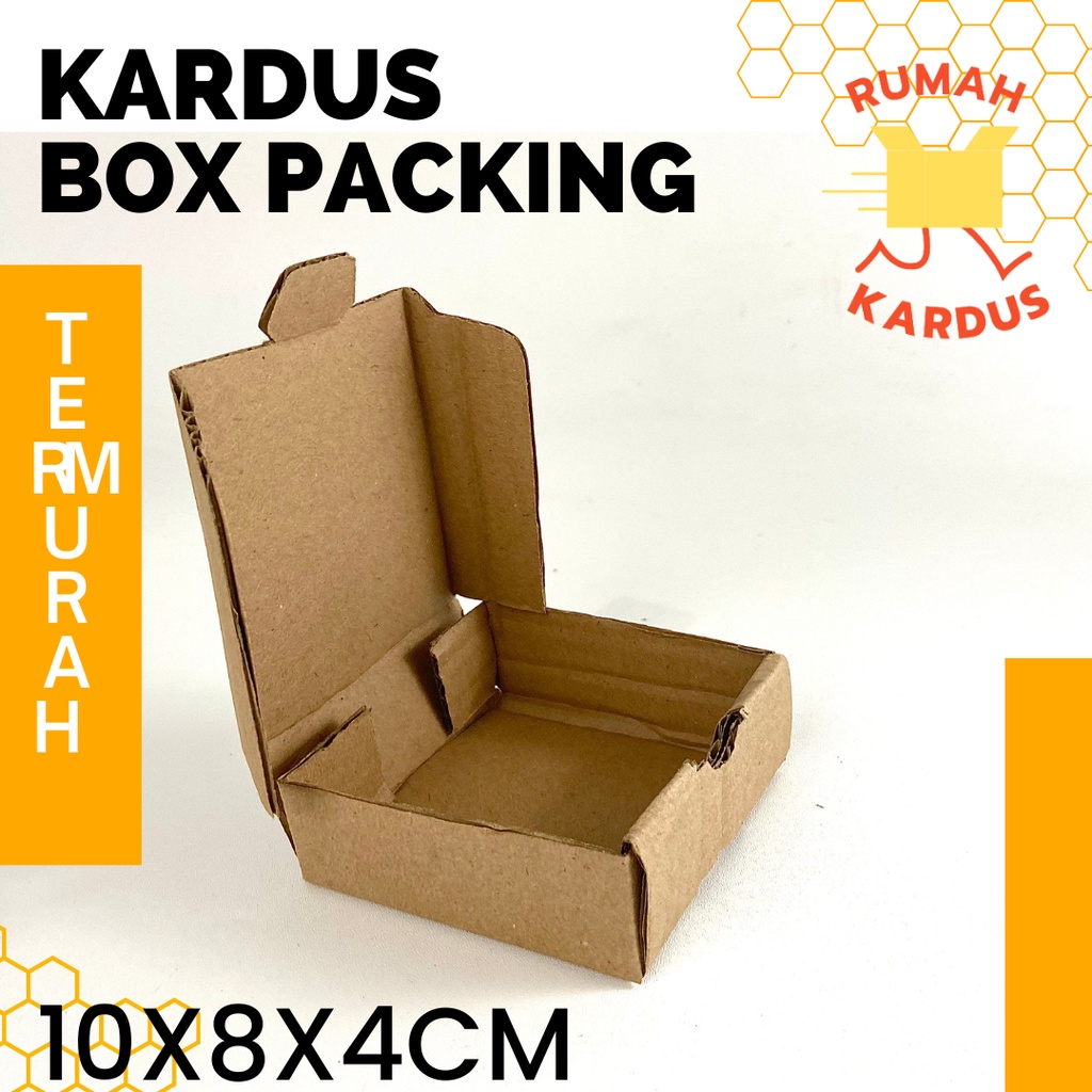 

Kardus Packing Box Dus 10x8x4 DIE CUT POLOS