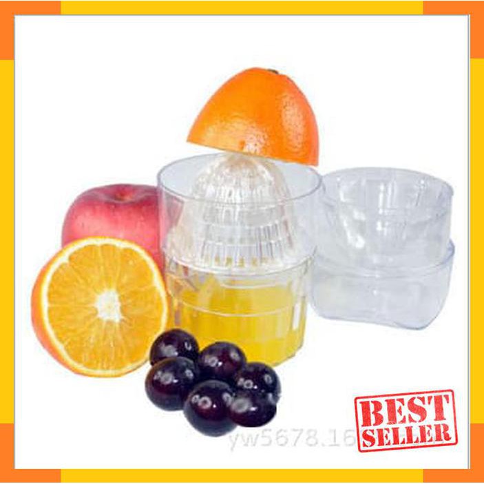 DISKON Alat Peras Jeruk Manis Manual Praktis Gelas Pemeras JuicePress Plastik MURAH