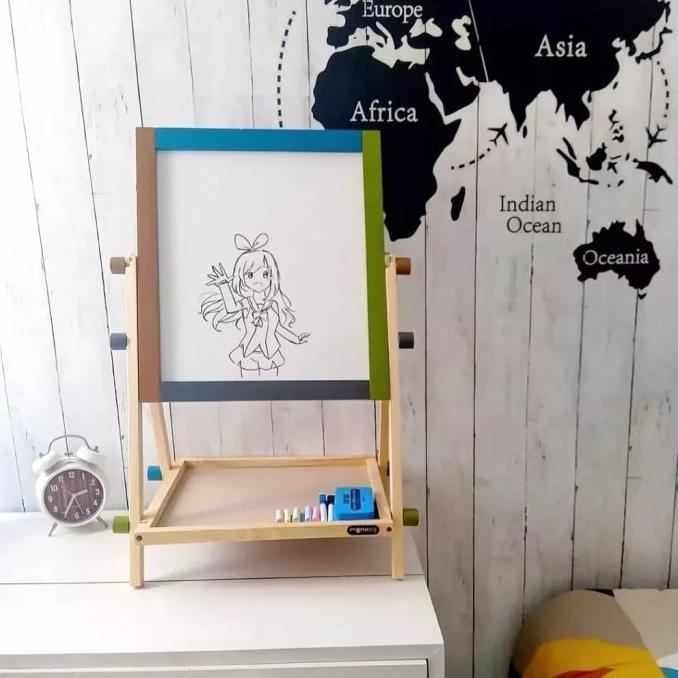 

PAPAN TULIS BOLAK BALIK MENKAY 2IN1 EARTH TONE