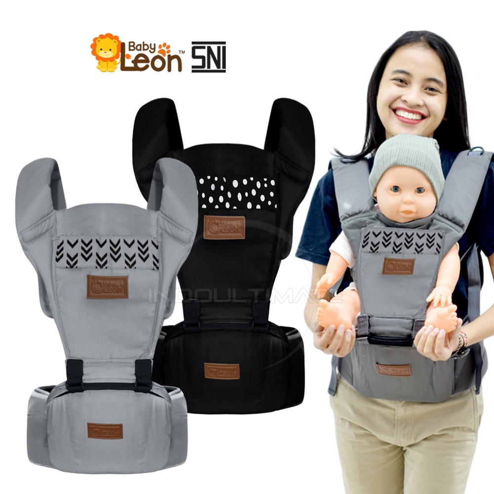 5in1 Way BABY LEON Gendongan Hipseat Bayi BY-481 Gendongan Bayi Model Terbaru Gendongan Bayi Depan Duduk Gendongan Bayi Samping Gendongan Multifungsi Gendongan Bayi Instan Anti Pegal Baby Carrier