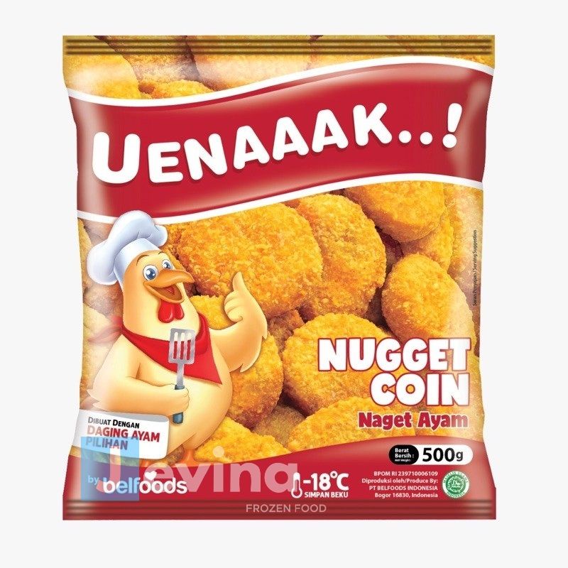

Belfoods Uenaak Nugget Coin 250g