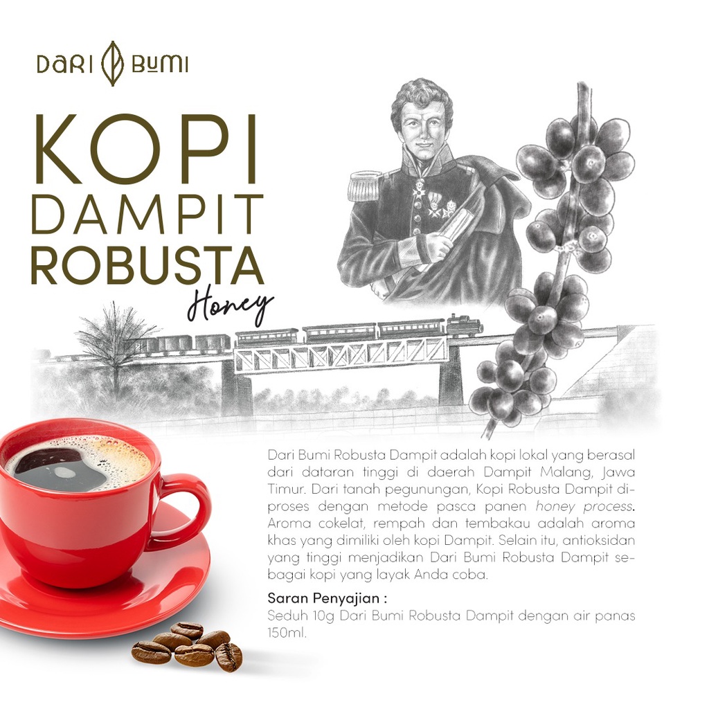 Kopi Robusta dan Arabica Daribumi | Ground Coffee Premium Quality