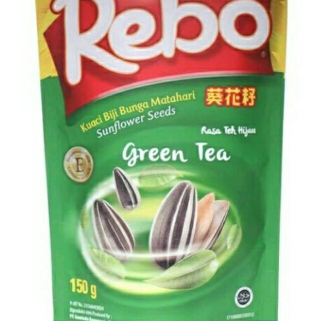 

Rebo kuaci biji bunga matahari Green Tea 150g