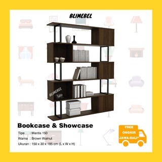  100 FREE ONGKIR JAWA BALI Bookcase Showcase  Mantis 