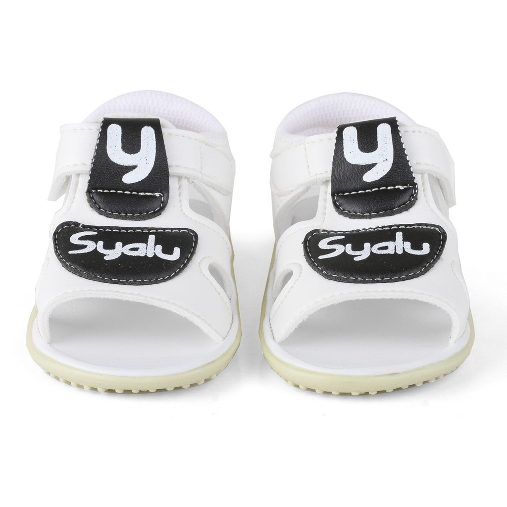 Sandal anak bunyi lucu unisex SY1 PUTIH