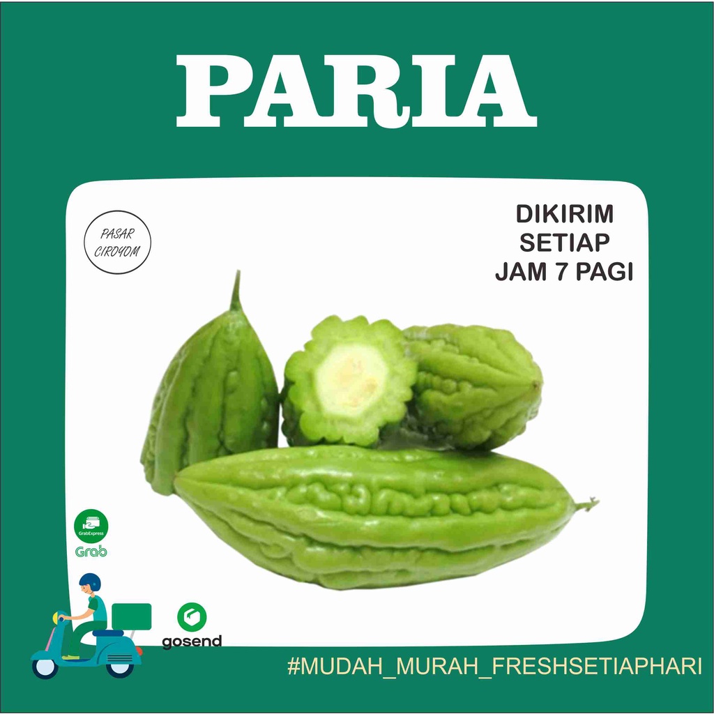 

PARIA FRESH MURAH BANDUNG 500g / SAYUR ONLINE