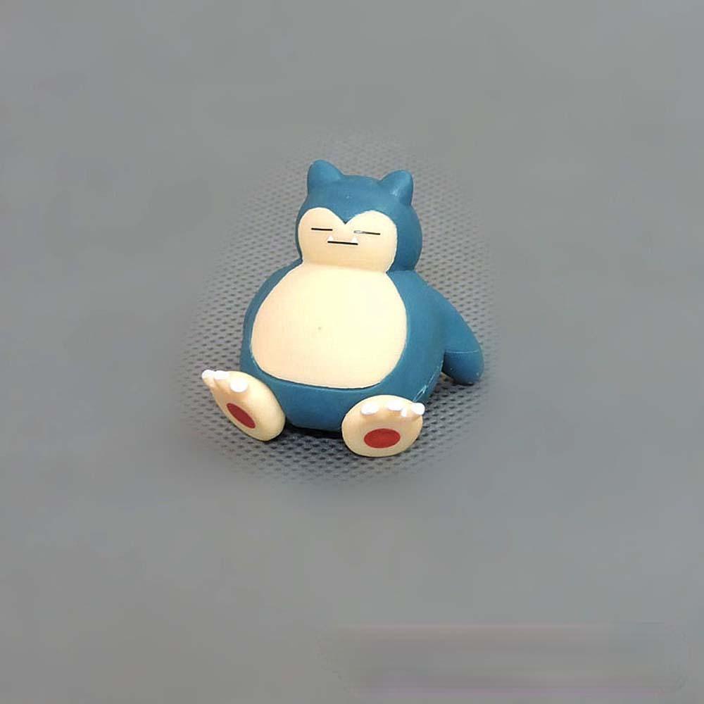 Pokemon Mini Karakter Anak Hadiah Kado Natal Koleksi Boneka Kid Dolls Snorlax Angka Model Mainan