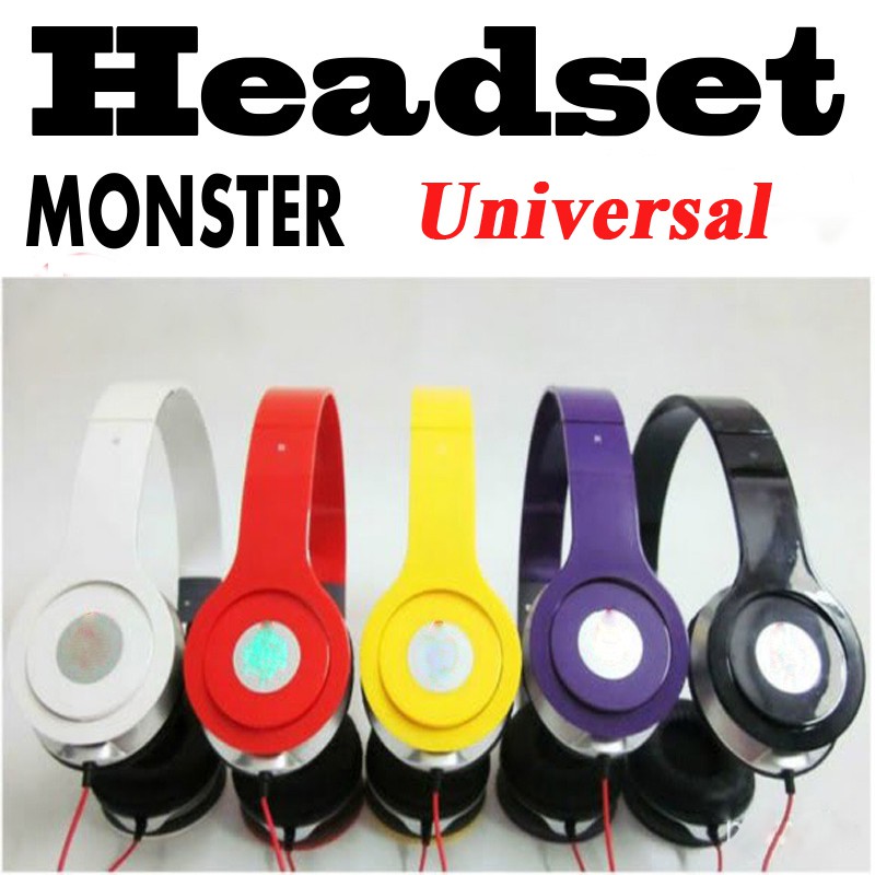 Headset Monster Universal, harga miring kualitas dahsyat..