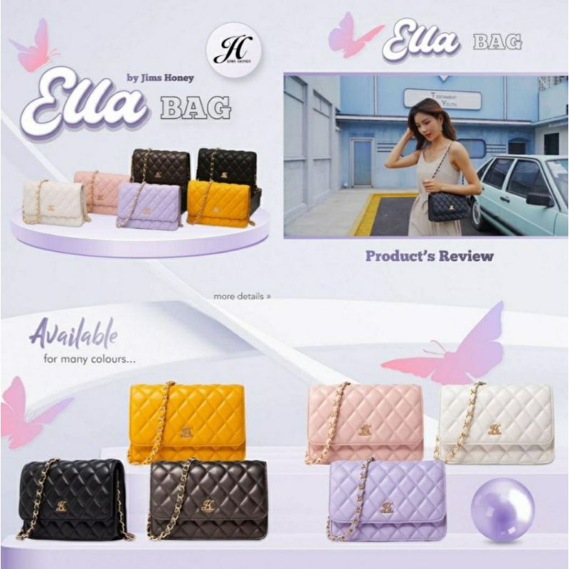Tas Cantik, Tas Promk Cewek, Tas Slempang Cewek, Tas Kerja, Ella Bag, Tas Jims Honey, Tas Kerja