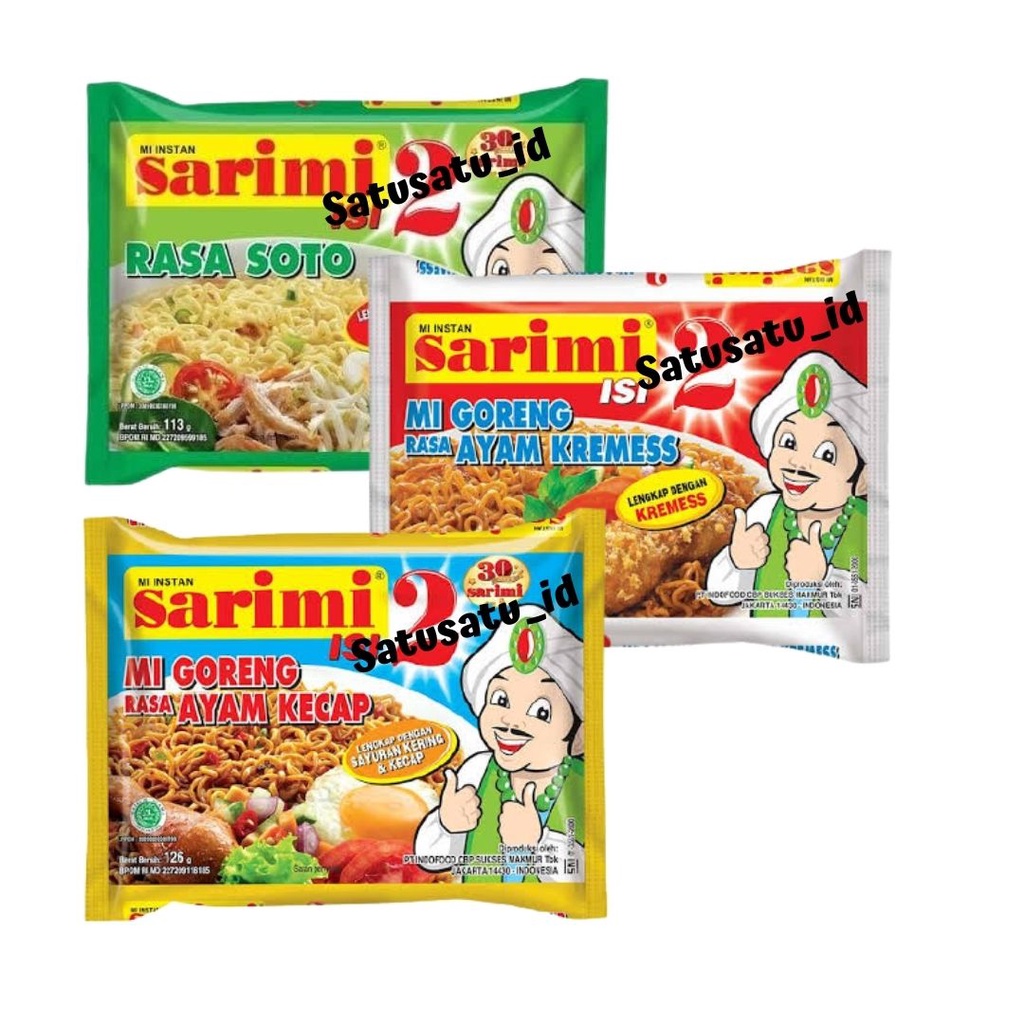 Jual Sarimi Isi Dua Sarimi Duo Mie Instant Sarimi All Variant