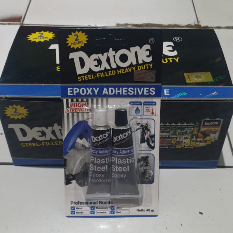 

Lem besi campur epoxy 48 gram Dextone
