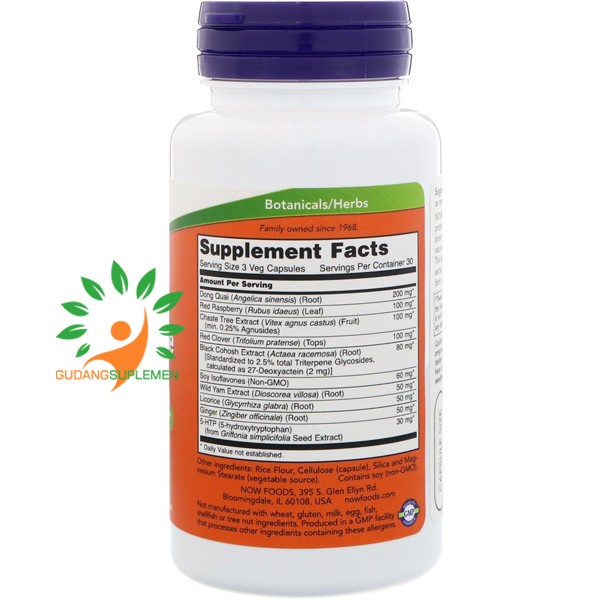 MENOPAUSEOBAT- NOW FOODS MENOPAUSE SUPPORT -- 90 VEG CAPSULES -- USA -OBAT-MENOPAUSE.