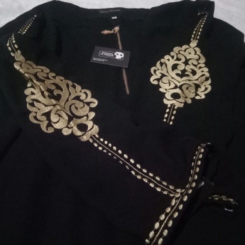 ABAYA GAMIS IMPORT WANITA DUBAI ARAB TURKEY ORIGINAL S-XL