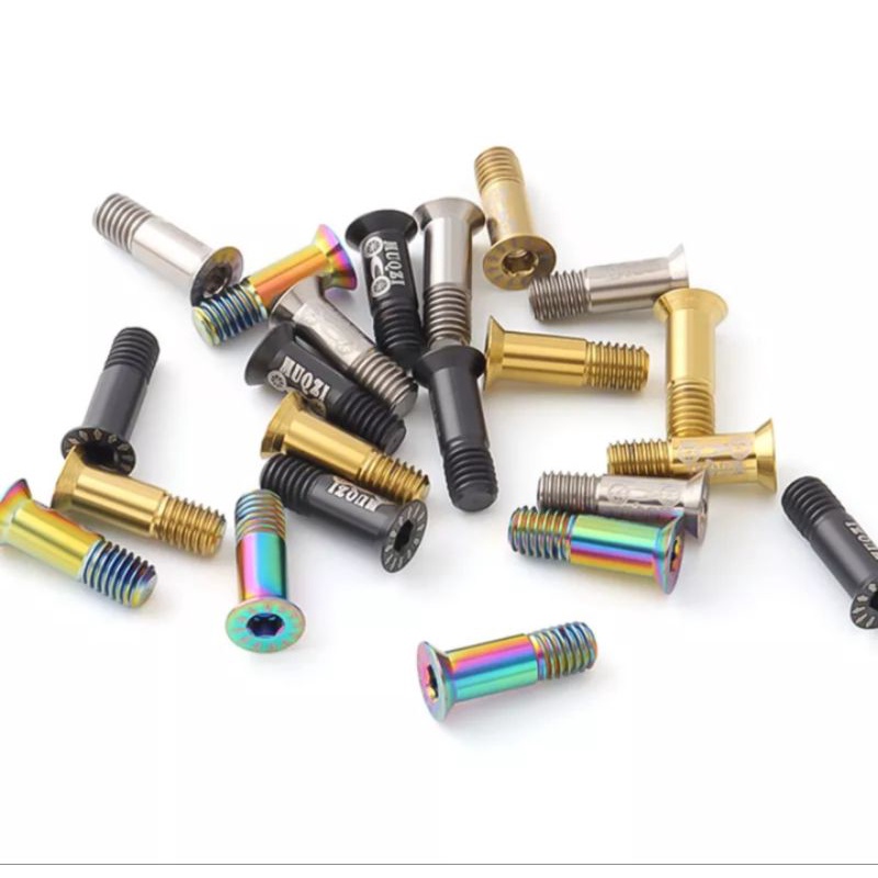 Baut Titanium Pulley RD Sepeda Bolt Titanium Pullay RD Wheel Guide