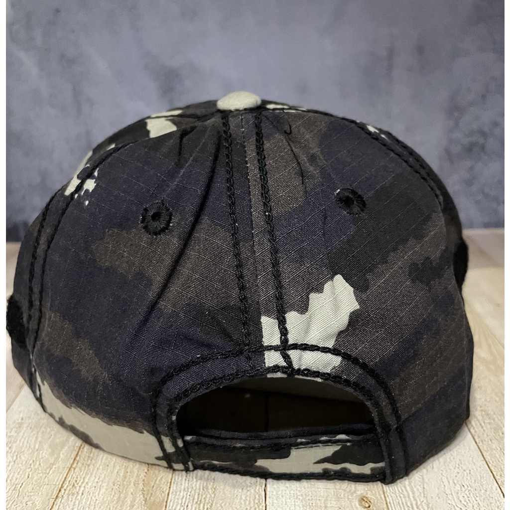 Topi Tactical Loreng Topi Velcro - Velcro Loreng -Topi Loreng Kapal AL