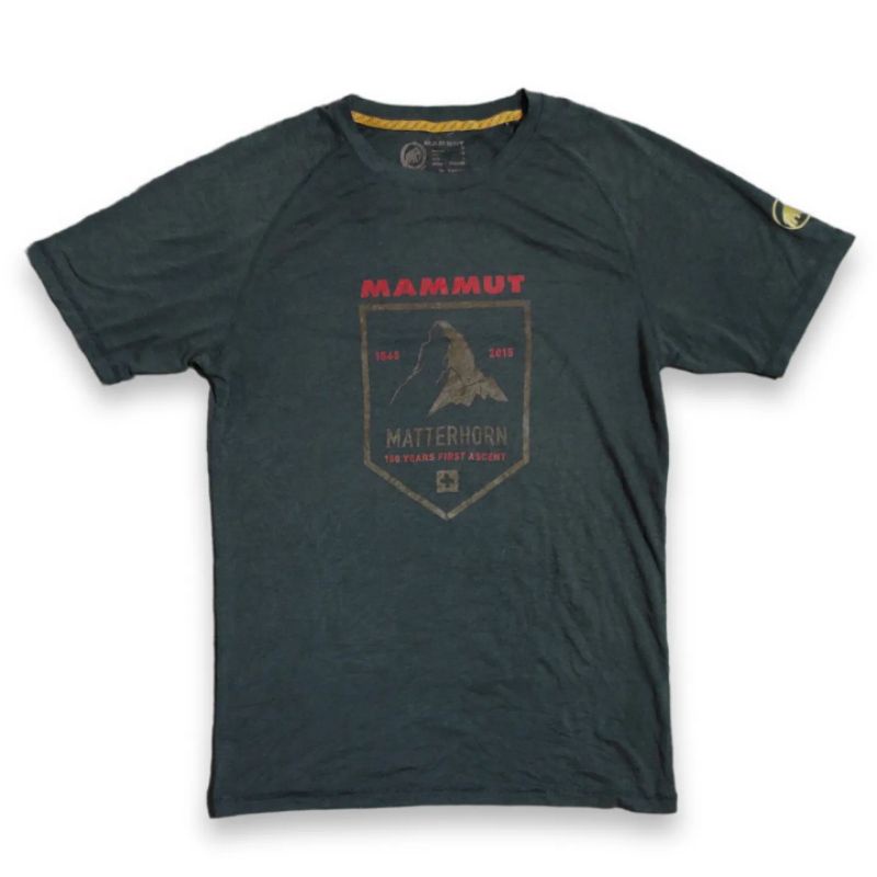 Kaos T-shirt Mammut Second Original