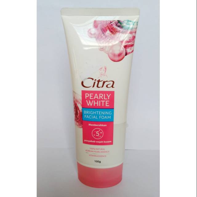 CITRA PEARLY WHITE BRIGNHTENING Facial Foam / sabun wajah