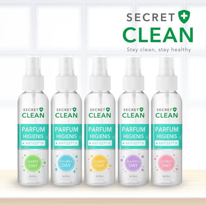 Secret Clean Parfum Higienis Antiseptic Spray 100ml