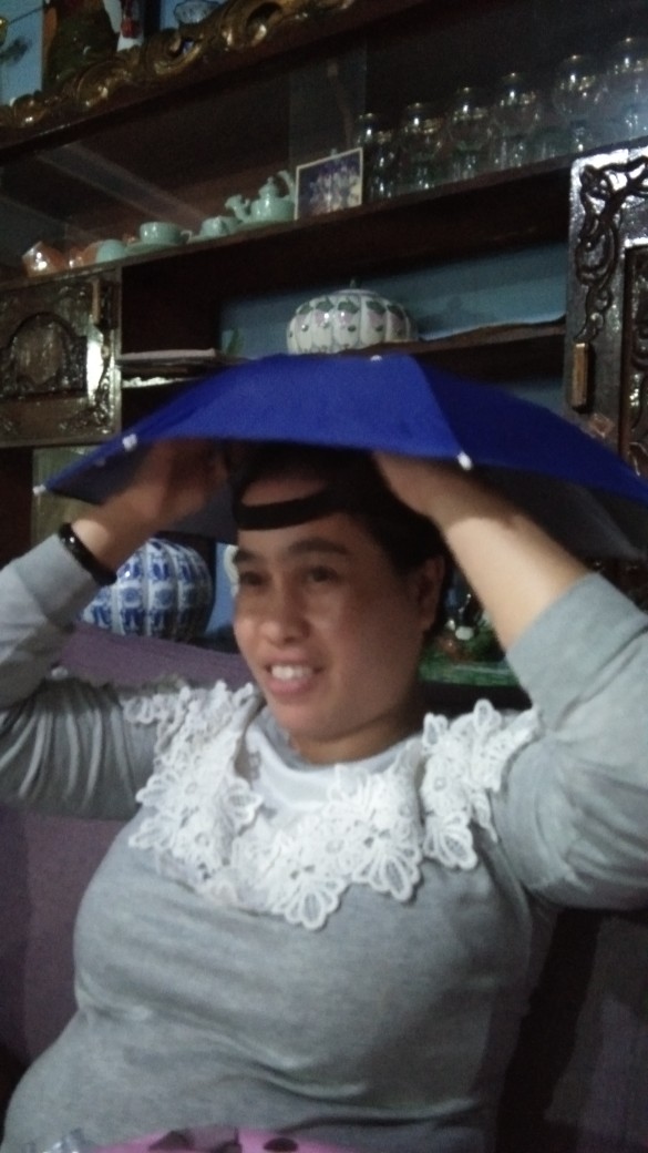 Payung Topi Nagoya Payung Kepala / Payung Polos