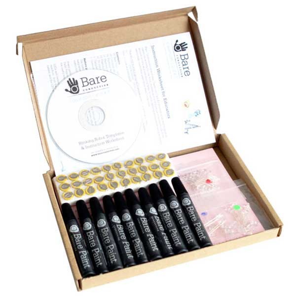 

Mainan Edukasi Bare Conductive Electric Paint Pen Classroom Card Kit