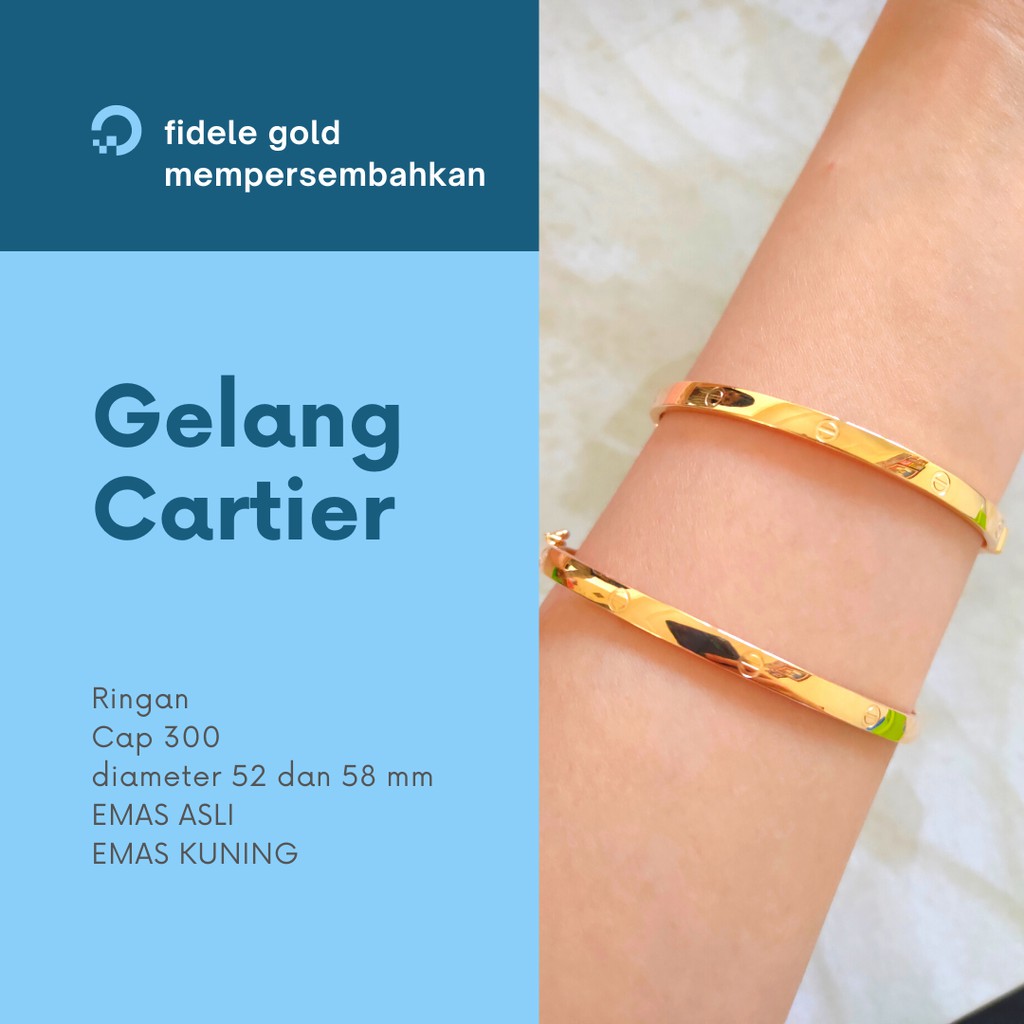 Info ttg Harga Emas Cartier Hangat