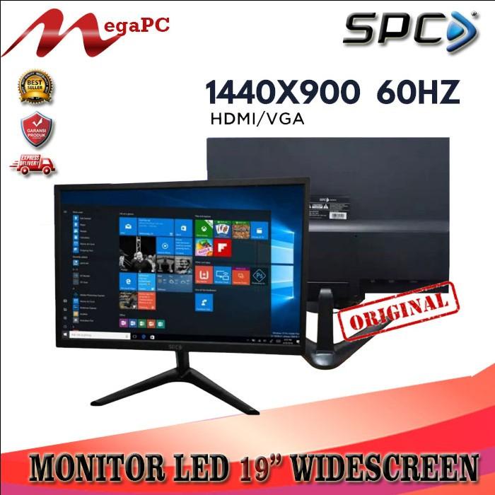 Monitor Layar LED 19Inch WideScreen SPC Baru