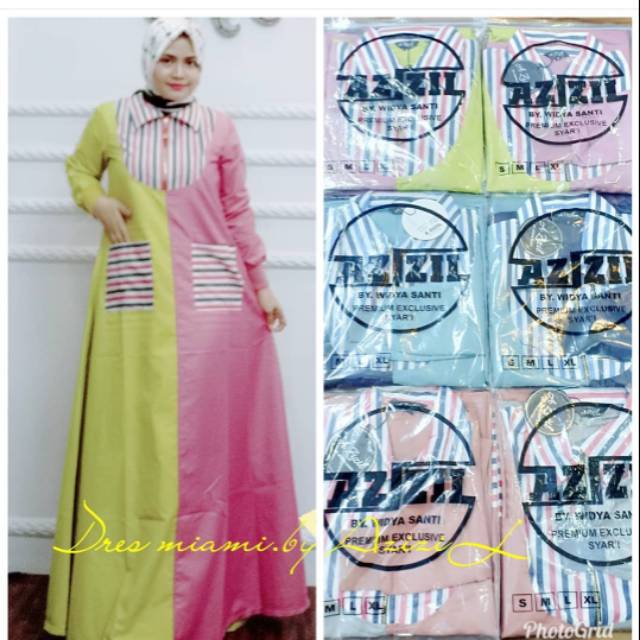 Gamis Miami ori by AZIZIL