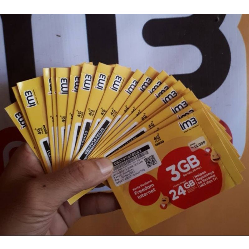 PERDANA INDOSAT 3GB USAGE