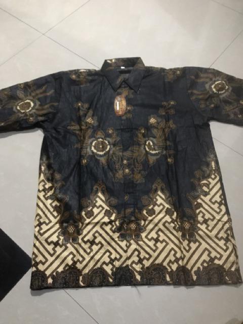 (ada Warna Lain) Couple Blus Ziggy Pager Bunga Sarimbit Batik Aserehe Seragam Kantor Kerja