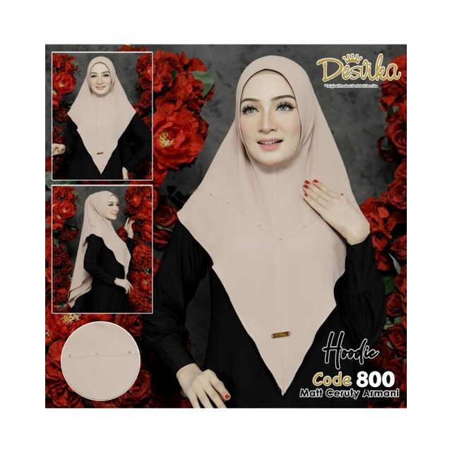 Khimar Ceruty Premium DESVIKA kode 800