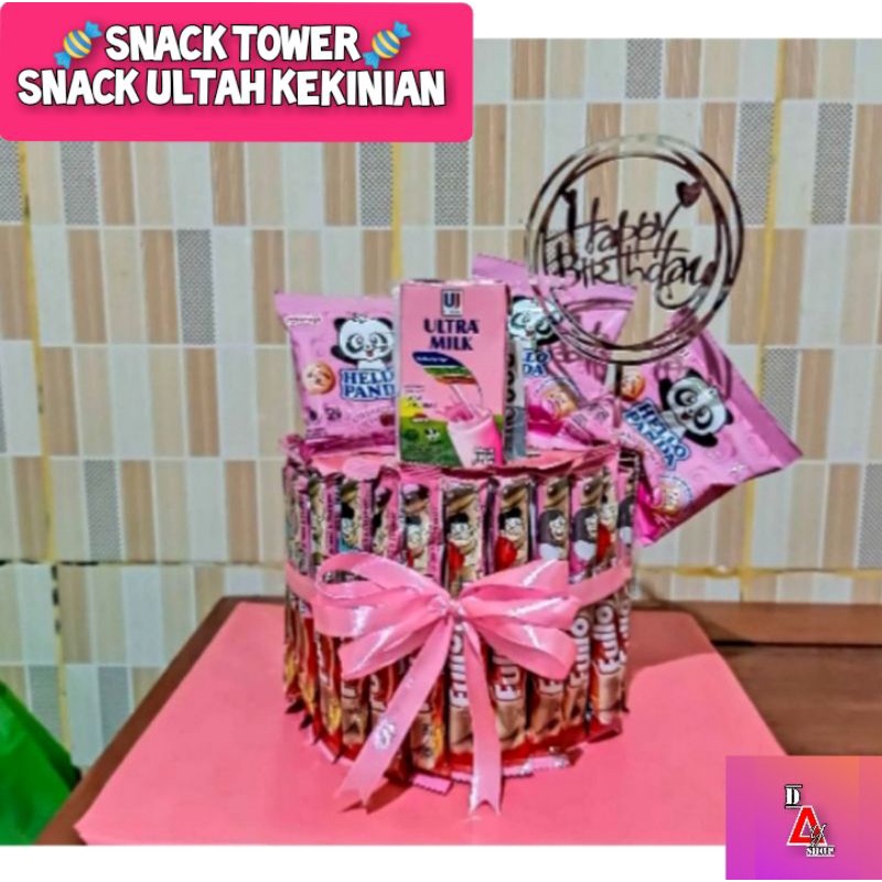 

KUE ULTAH KEKINIAN / SNACK TOWER ULTAH KEKINIAN TERBARU (GIRLS/BOYS)