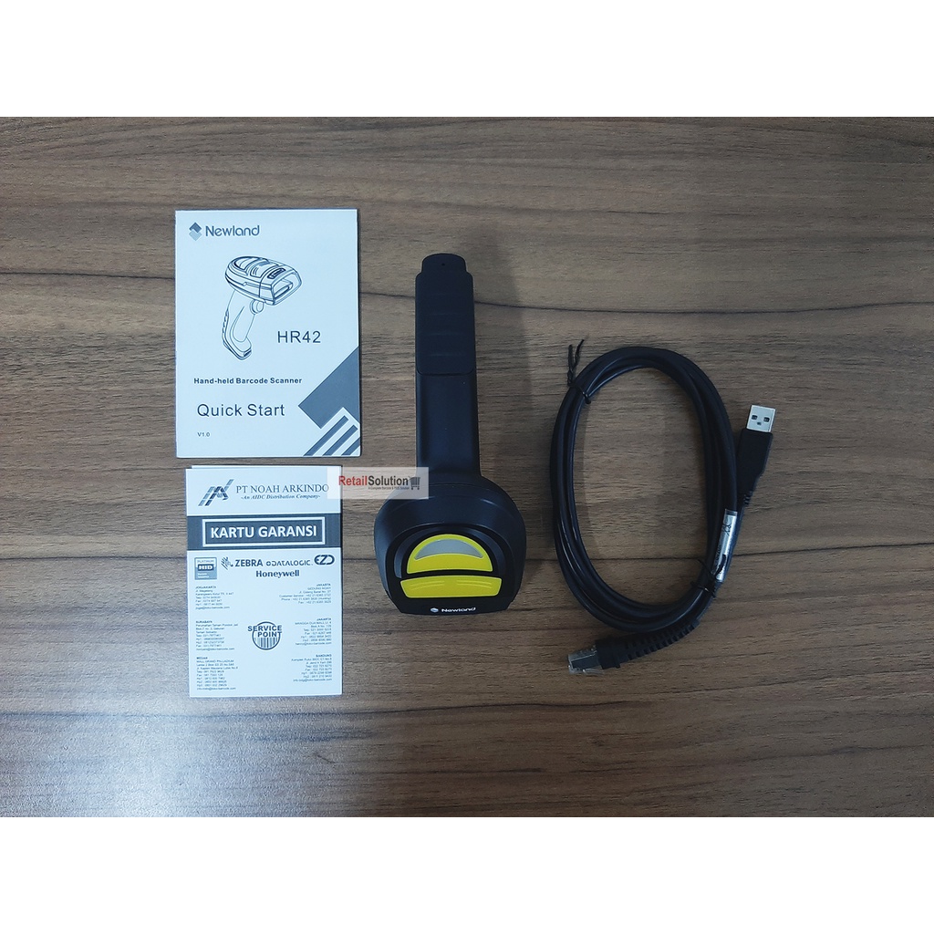 Barcode Scanner Handheld USB 2D - Newland AIDC HR4280 / HR-4280 / HR42