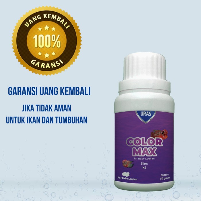 URAS - Color MAX Pelet Growth For Baby Louhan