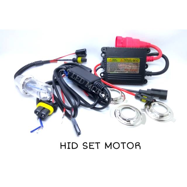 LAMPU HID SET MOTOR GARANSI | HID SET MOTOR H6 DAN H4