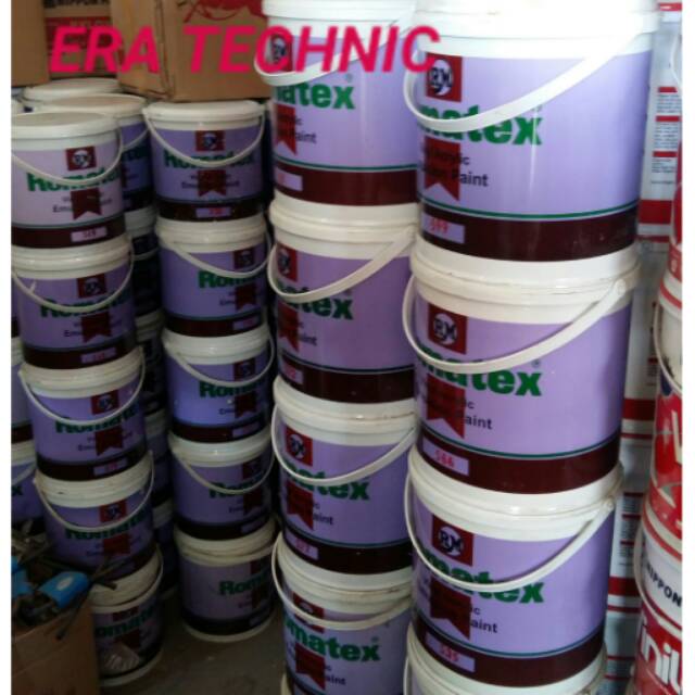 CAT TEMBOK MERK ROMATEX 5 KG