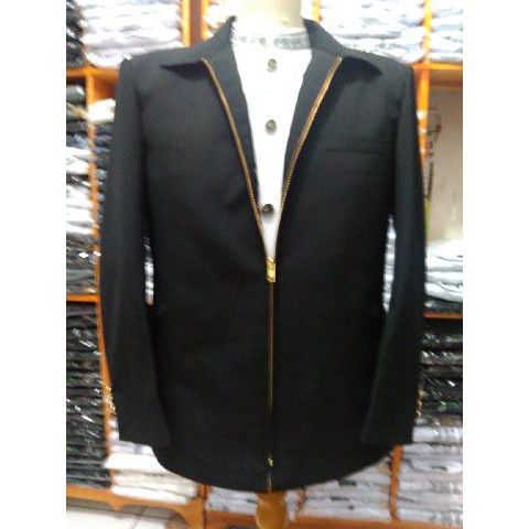 Jasket Hitam Jasko Tasik Tasik Model Terbaru | Jas Jaket Hitam Jet Black