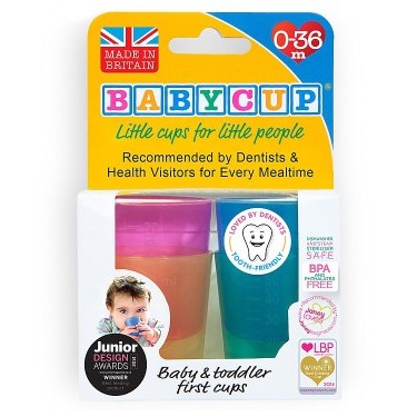 Babycup First Cup 4-Pack - Multi (Gelas Minum Bayi)