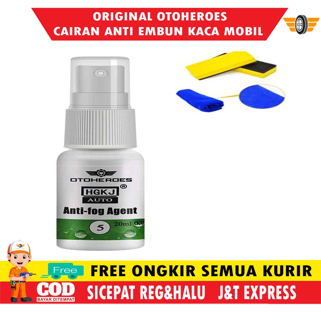 Nano Coating Cairan Anti Embun Pembersih Kaca Depan Perawatan Mobil