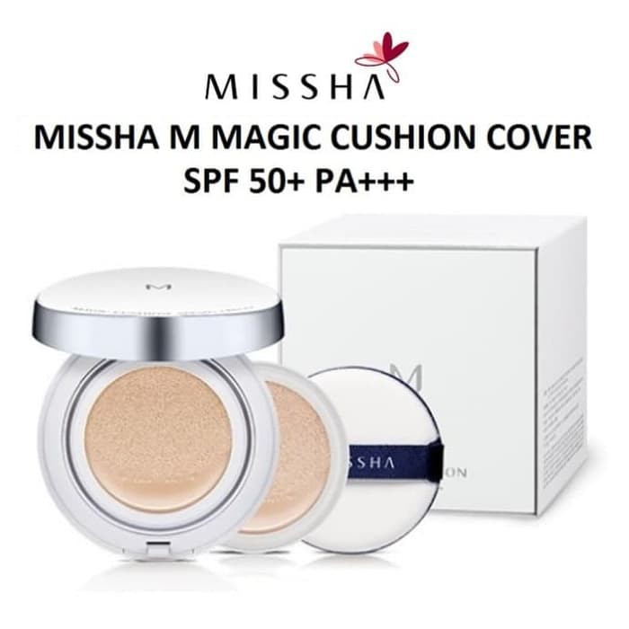 ORI KOREA Bedak Missha Magic Cushion Set SPF50+/PA+++ (Free Refill + Puff)