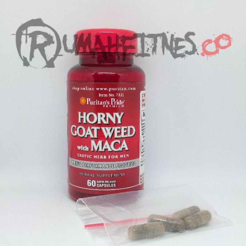 Puritan Horny Goat Weed Maca Eceran 1 Kapsul Peningkat Gairah
