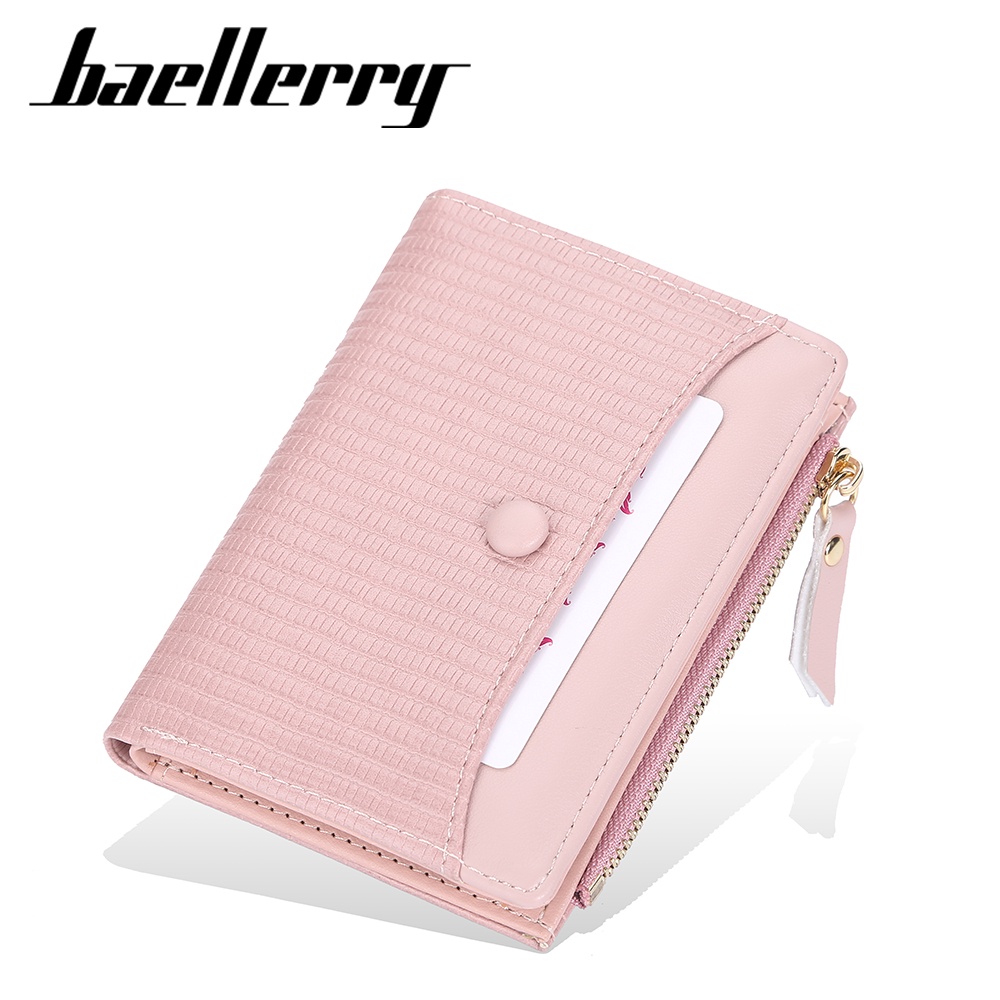 BAELLERRY N2370 Dompet Wanita Kecil Bahan Kulit PU Leather Premium WATCHKITE WKOS