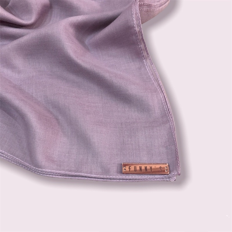 Hijab Segi Empat Paris Premium-New soft violet
