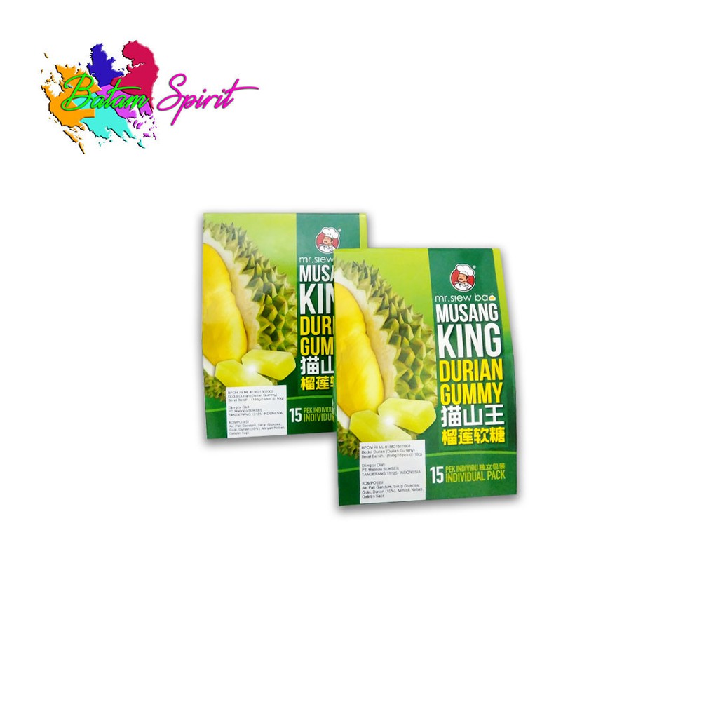 MUSANG KING DURIAN GUMMY 150GR