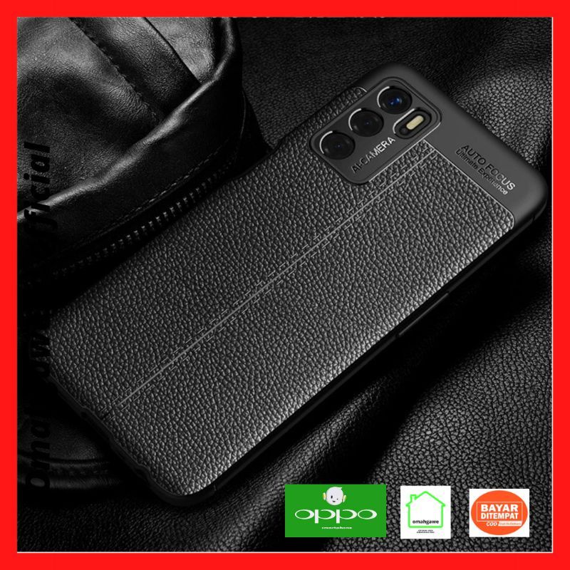 Case/slikon Auto fokus Premium type HP Oppo reno 2/2f/2z/3/4/4f/5/5f/6 4G/6 5G Casing Silikon Leather Soft Case