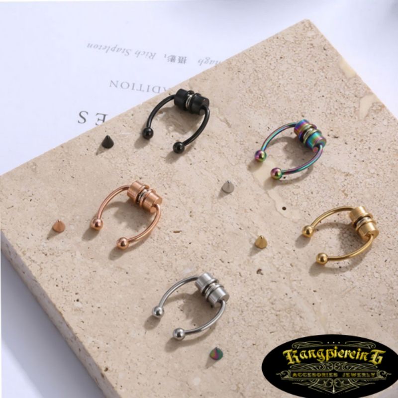 TINDIK SEPTUM FAKE // ANTING MAGNET HIDUNG