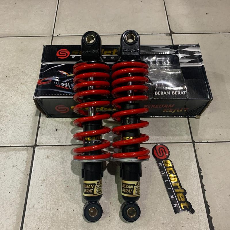 Shockbreker scarlet motor shock belakang yamaha 280 buat motor bebek tipe 8989